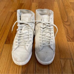 Nike Blazer Mid PRM Birch/Ivory/ Gum Light Brown  403729-200 Women’s 9